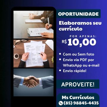 Currículo profissional 