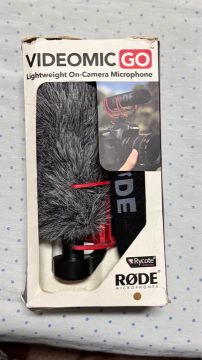 Microfone Rode Go Deadcat Videomic Canon Nikon