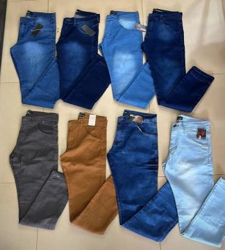 Calças Jeans Masculinas - Várias Cores e Tamanhos