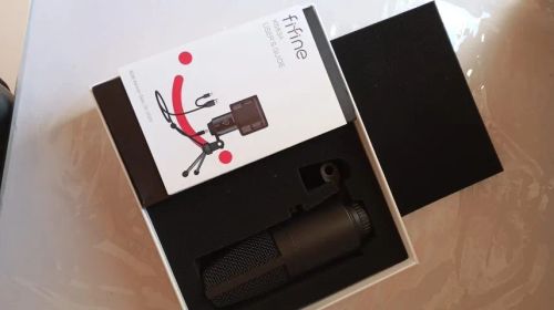 Microfone Profissional FIFINE K683A - Perfeito para Gamers e Criadores de Conteúdo!