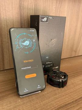 Asus Rog Phone 5S 128gb + Cooler - ACEITO TROCAS - R$2190,00 ou em até 12x no cartão 