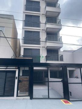 Apartamento com 2 dormitórios para alugar, 45 m² por R$ 2.615,00/mês - Campestre - Santo A