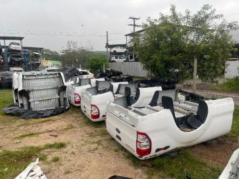 Caçambas Ford Ranger cabine simples 2013 a 2023 (Novas 0KM)