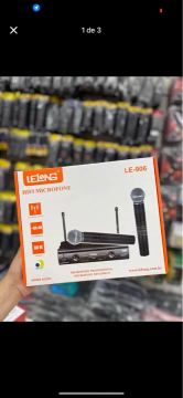 Microfone sem fio alcance de 80m na promoção ?