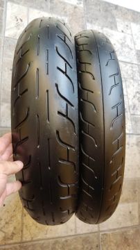 Par pneu usado Ceat Zoom 130/70-18 e 100/90-18