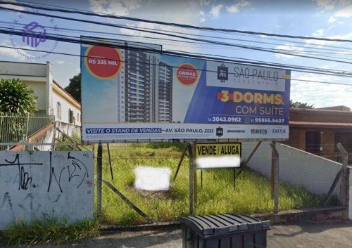 Terreno, 432 m² - venda por R$ 850.000,00 ou aluguel por R$ 4.022,64/mês - Jardim Santa Ro