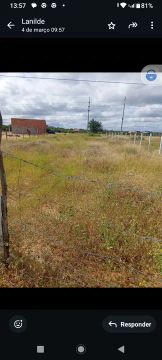 TERRENO   15m X 100m PARA CHÁCARA