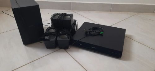 Home Theater Philips com 5.1 Canais