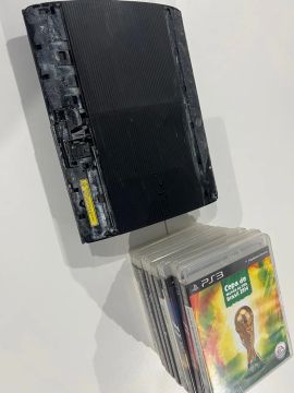 Ps3 super slim + jogos (leia a descrição) faço OLX