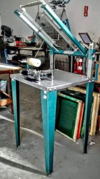 Máquina de serigrafia cilíndrica 