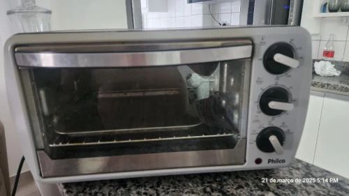 Forno Elétrico Philco 25 Litros Prata 220V