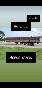 Carreta graneleiro ano 83