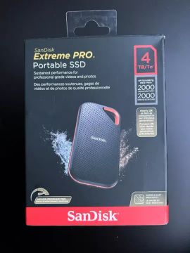 Ssd Portatil Sandisk Extreme pro 4 TB