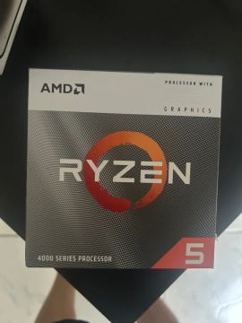 Processador AMD Ryzen 5 4600g com coolerbox