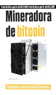 Mineradora de Bitcoin - Ganhe Criptomoedas