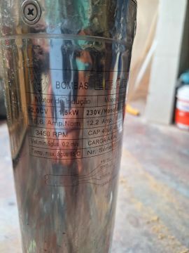 Bomba de água para porço artesiano - 2,0CV