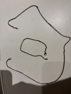 Conjunto Corrente e Pulseira