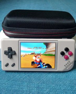 Console Portátil Anbernic RG28XX 64GB, Jogue SNES PS1 N64 DC PSP Game Boy Arcade MD NeoGeo