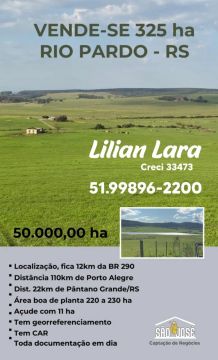 Vendo área de campo 