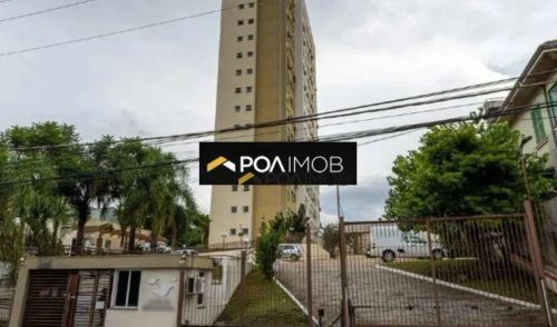 Apartamento com 3 dormitórios para alugar, 65 m² por R$ 722/mês - Santo Antônio - Porto Al