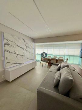 Apartamento de 116m² com três suítes disponível para locação, R$8000/mês - Helbor Passeo, 