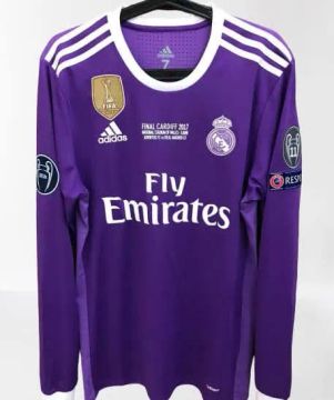Camisa Real Madrid Espanha 2016/17 CR7 Ronaldo Final Cardiff Champions