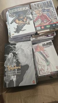 Mega lote de Mangás e HQs (Antigo estoque de lojista) 