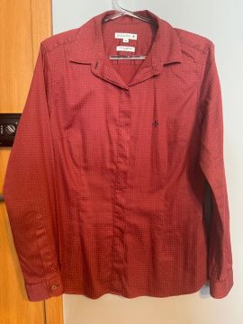 Camisa Dudalina Feminina Vermelha