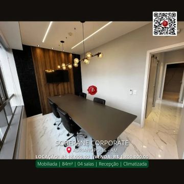 Soberane Corporate - Sala Comercial Mobiliada - VENDA e LOCAÇÃO - Adrianópolis
