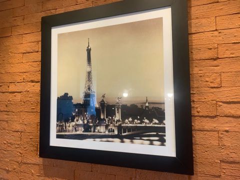 Quadro Decorativo Torre Eiffel Tok & Stok 