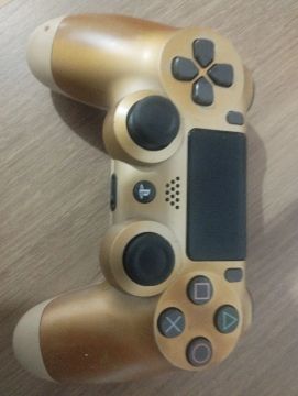 Controle PS4 Dourado original 