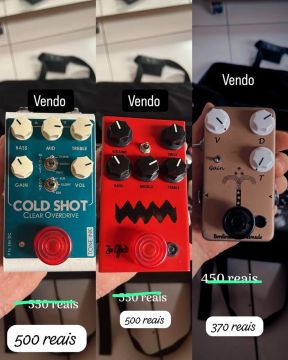 Pedais de Guitarra - Vendo!