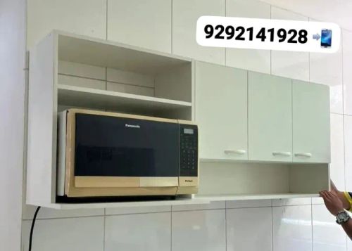 Armário em mdf c/suporte micro-ondas 