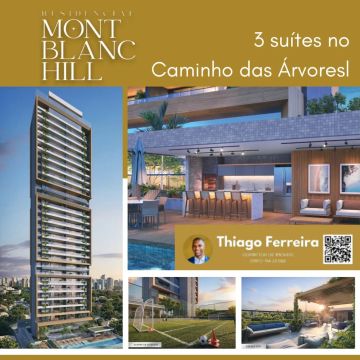 Mont Blanc Hill, 3 Suítes Distribuído Em 133M² E 2 Vagas De Garagem No Caminho Das Árvores