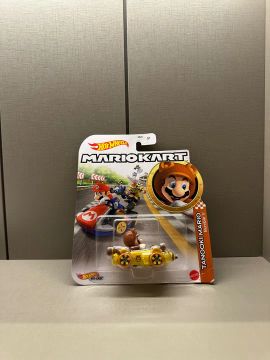 Hot Wheels Mario Kart Tanooki Mario - Novo