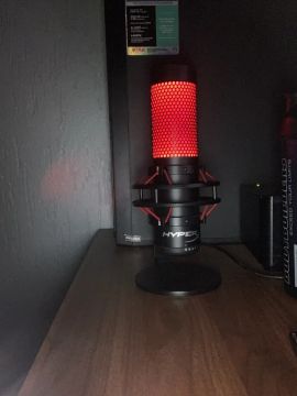 VENDO MICROFONE HYPERX