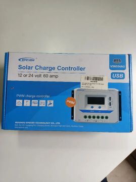Controlador de Carga Solar Epever VS6024AU 12/24V 60A