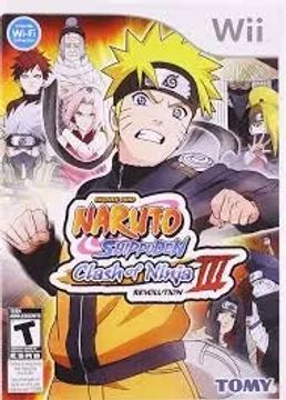 Naruto Shipuden Clash of Ninja Revolution 3 Nintendo Wii