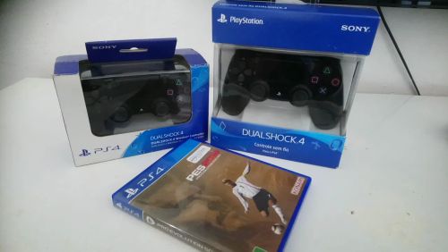 02 Controle DualShock 4 do Playstation 4 original semenovo + Pés 2019