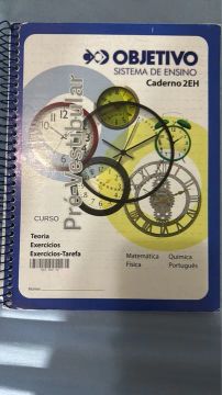Caderno Objetivo Pré-Vestibular 2EH