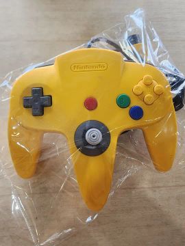 Controle N64 Amarelo