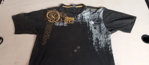 Vendo essa camiseta 100% algodão gang ster com essa estampa tribal tam G