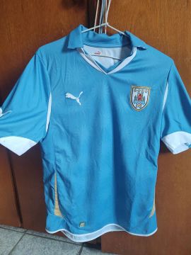 Camisa Uruguai 2010 Celeste Oficial