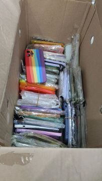 Lote com 200 capas de iPhone.