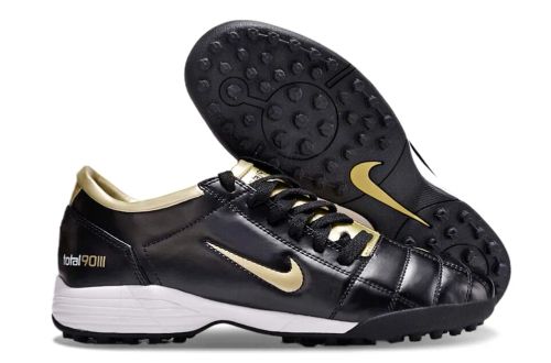Tênis society Nike Total 90 III - Tamanho 40 - Preta e Dourada