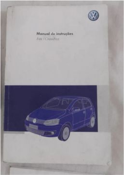 Kit de Manuais VW Fox / CrossFox - Originais + Cartão de Revisões + Guia Porta-malas