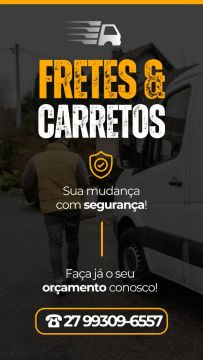 FAÇO PEQUENOS FRETE !!!