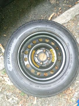 Roda aro 14 com peneu