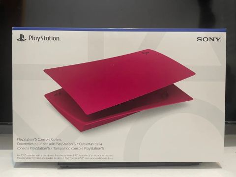 Capas Cosmic Red PS5 - modelo Fat