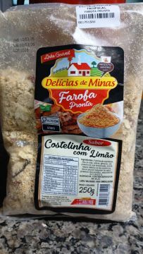 Farofa Costelinha com Limão - Delícias de Minas